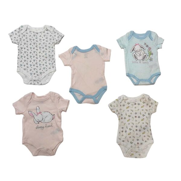 Βαμβακερό Σετ Motherbaby Ζιπουνάκια Little and Lovely 5 τεμ.