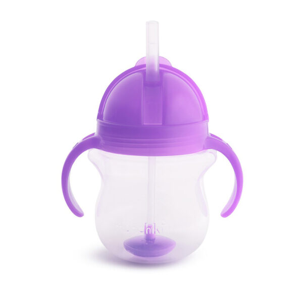 Ποτηράκι Munchkin Tip & Sip Cup 207m Purple