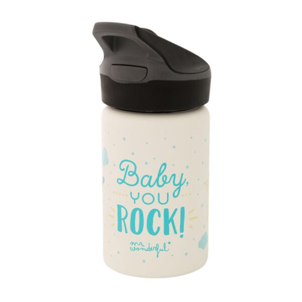 Παγούρι Θερμός Laken Νερού 350m Mr.Wondeful Baby You Rock