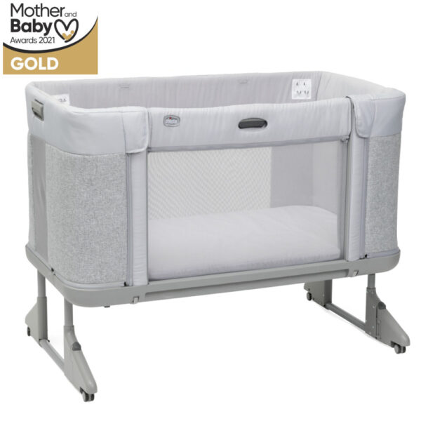 Λίκνο Παρκοκρέβατο Chicco Next2me Forever Ash Grey