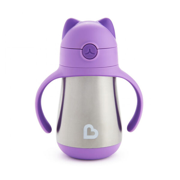 Εκπαιδευτικό Ποτηράκι Munchkin Cool Cat Purple 18m+
