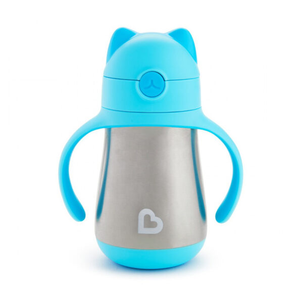 Εκπαιδευτικό Ποτηράκι Munchkin Cool Cat Blue 18m+