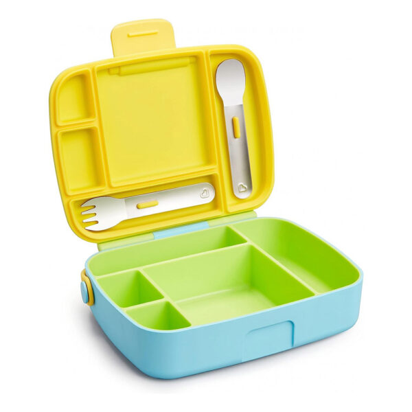 Δοχείο Φαγητού Munchkin Bento Box Green Blue