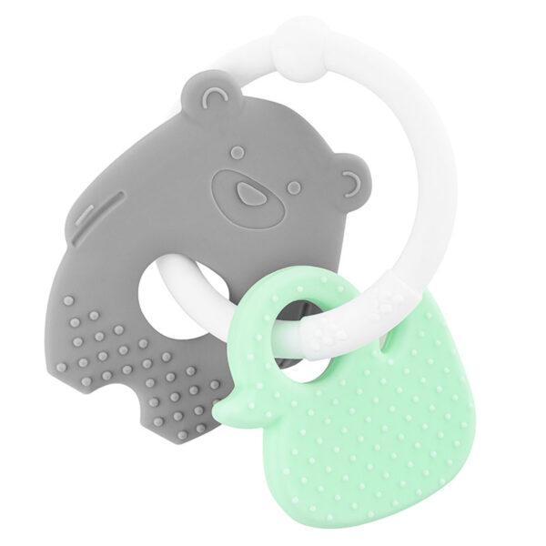 Μασητικό Σιλικόνης Akuku Πάπια/Αρκούδος