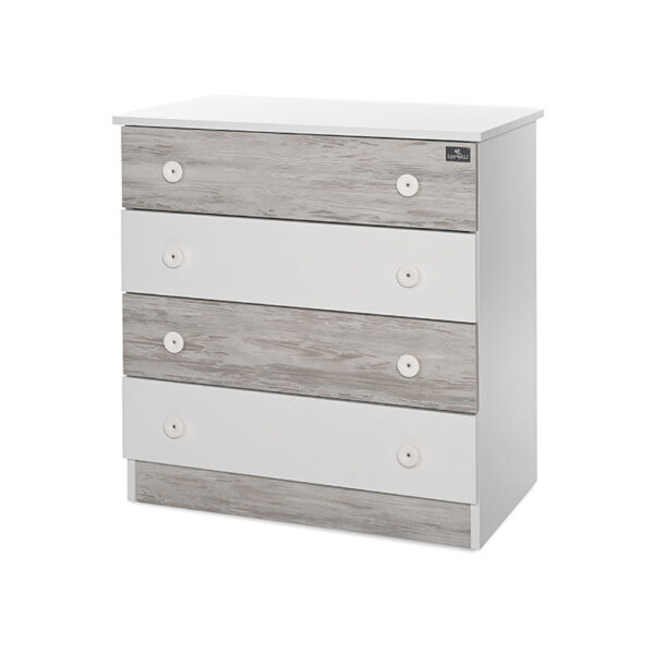 Συρταριέρα Lorelli Dresser White/ Artwood New 81x50x86