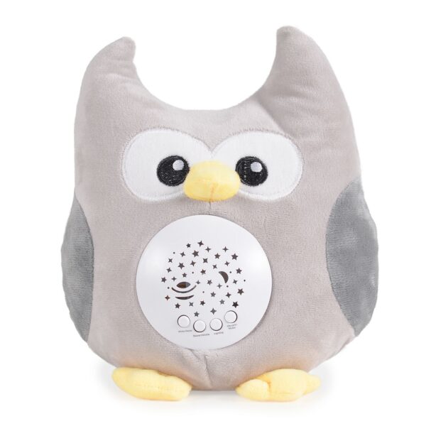 Φωτάκι Νυκτός με Προτζέκτορα Moni Plush Owl FM666-26