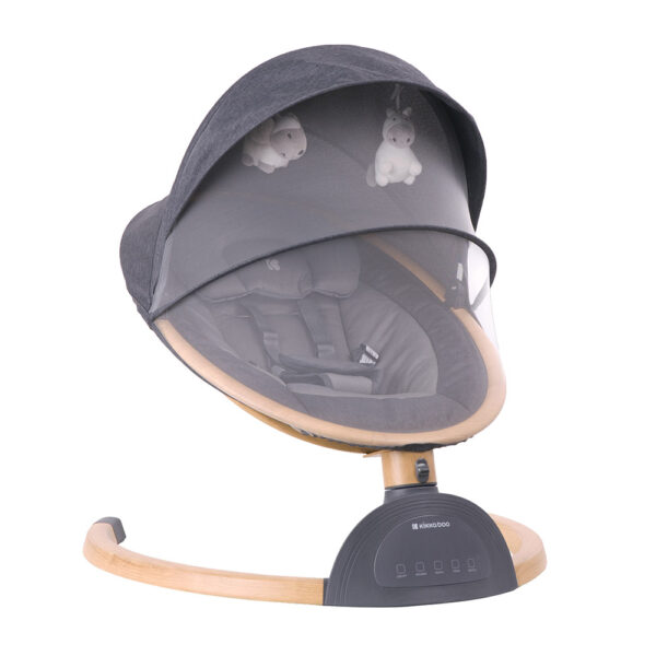 Κούνια Ρηλαξ Kikkaboo Swing Ashlee Dark Grey