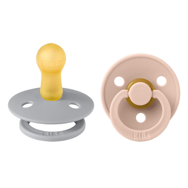 Bibs Πιπίλες Colour Latex Cloud / Blush Σετ 2 Τεμ. Νο 2 6m+