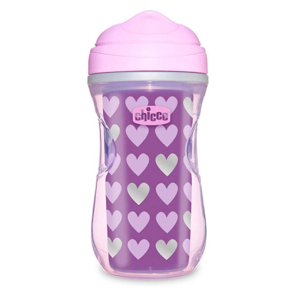 Κύπελο Chicco Active Cup Μωβ Καρδιές14m+