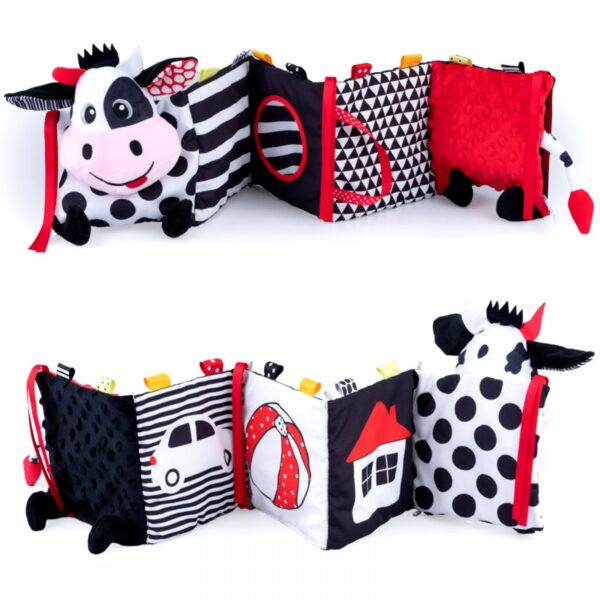 Βιβλίο Δραστηριοτήτων Bali Bazoo 81044 Contrasting Soft Book  Cow