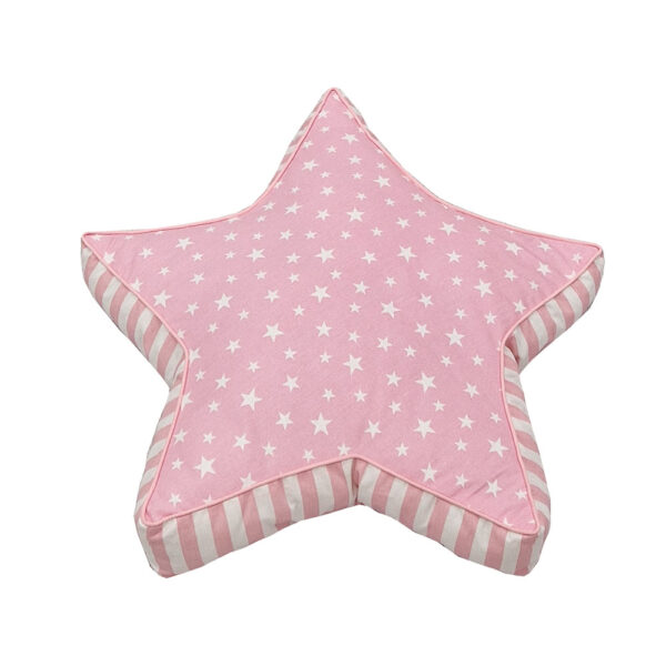 Μαξιλάρι Motherbaby Pillow Star Pink Large 55x55cm