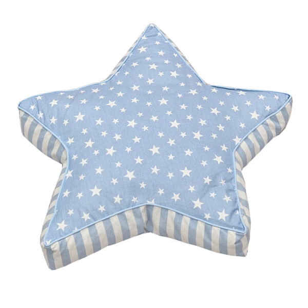 Μαξιλάρι Motherbaby Pillow Star Blue Large 55x55cm