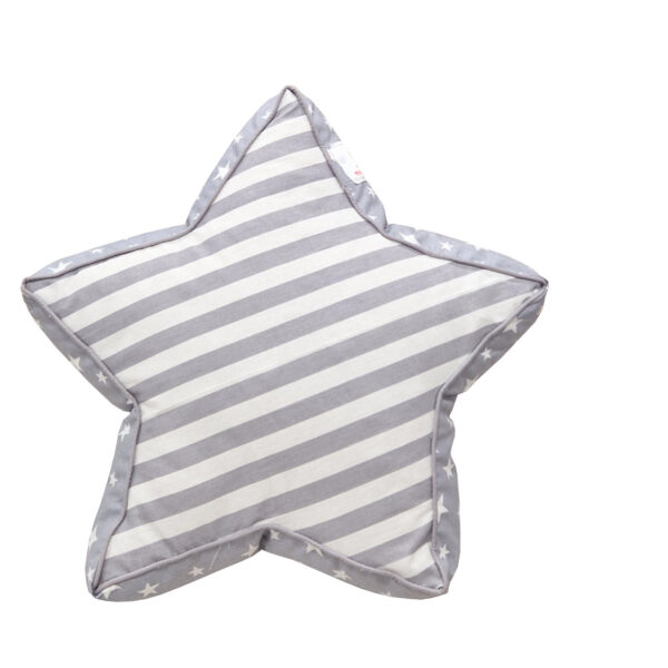 Μαξιλάρι Motherbaby Pillow Star Grey Medium 40x40cm
