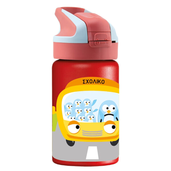 Παγούρι Θερμός Laken ΚόκκινοΣχολικό 350ml