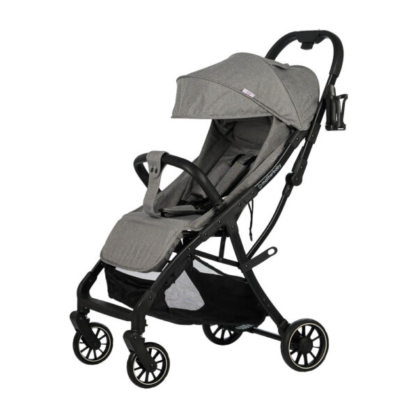 Καρότσι Μωρού Motherbaby Micro με Αυτόματο Κλείσιμο Grey έως 22kg