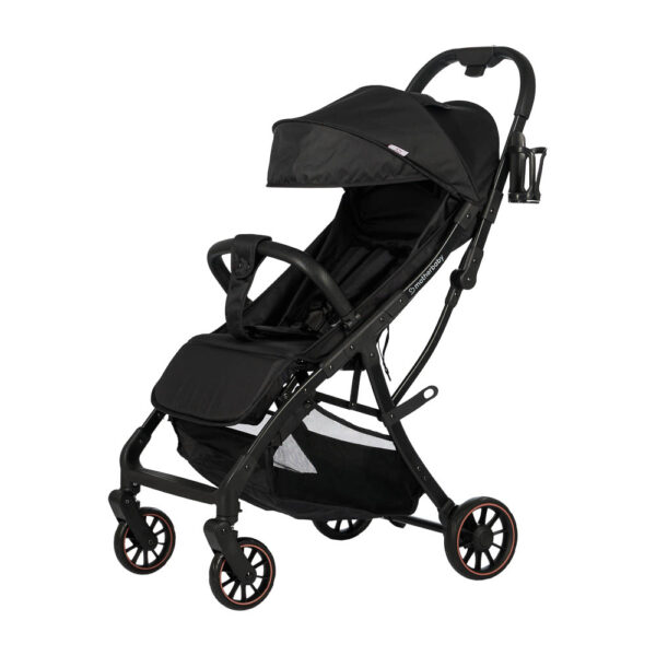Καρότσι Μωρού Motherbaby Micro με Αυτόματο Κλείσιμο Black έως 22kg