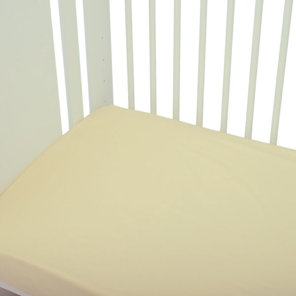 Κατωσέντονο με Λάστιχο για Στρώμα Εκρού 74x140εκ.