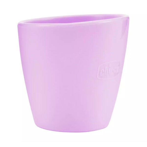 Chicco Mini Ποτηράκι Σιλικόνης Ροζ 6m+
