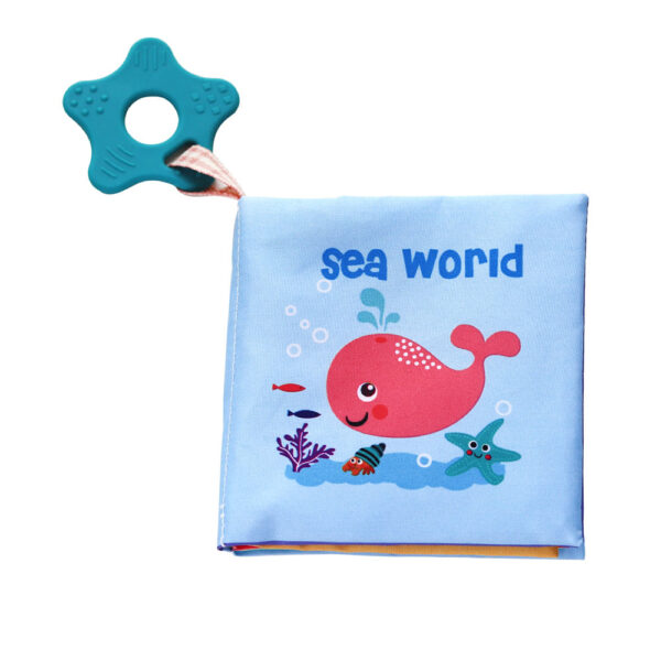 Kikkaboo Εκπαιδευτικό Βιβλίο Δραστηριοτήτων Sea World με Μασητικό 3m+