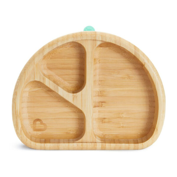 Πιάτο Φαγητού με Χωρίσματα Munchkin Bambou Divided Plate
