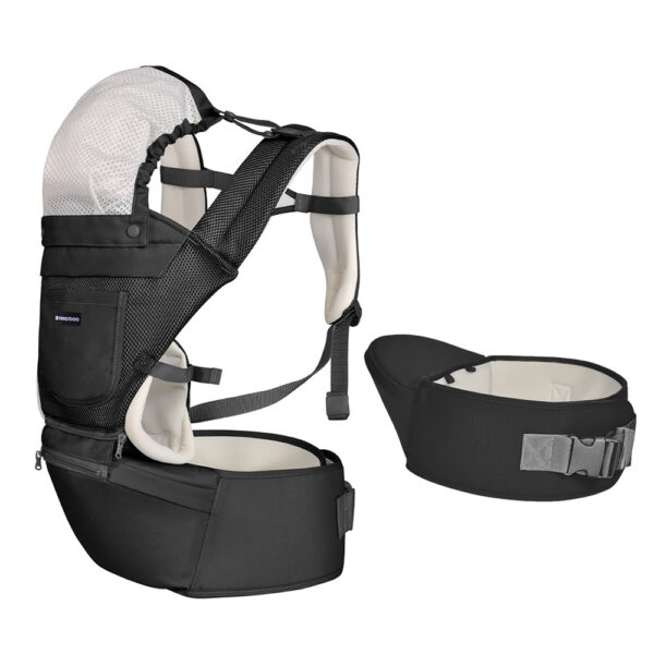 Μάρσιπος Kikkaboo 3 σε 1 Chloe Mesh Black