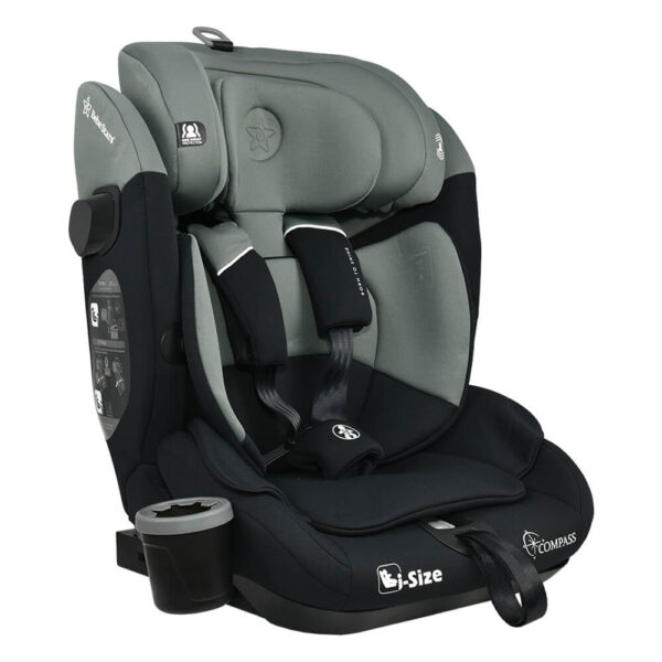 Κάθισμα Bebe Stars Compass i-Size Olive 76-150cm