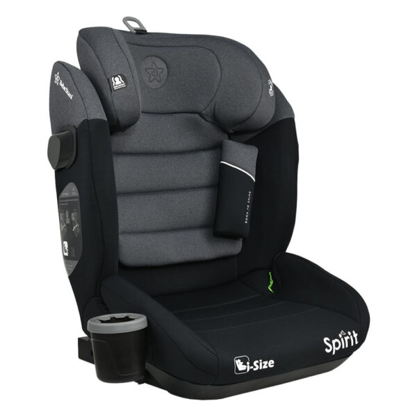Κάθισμα Bebe Stars Spirit Isofix i-Size Steel Grey 100-150cm