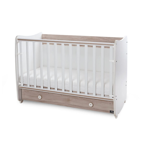 Κούνια Lorelli Dream New 70x140 White/Light Oak