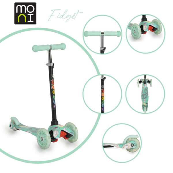 Σκούτερ Byox Fidget Mint 3+