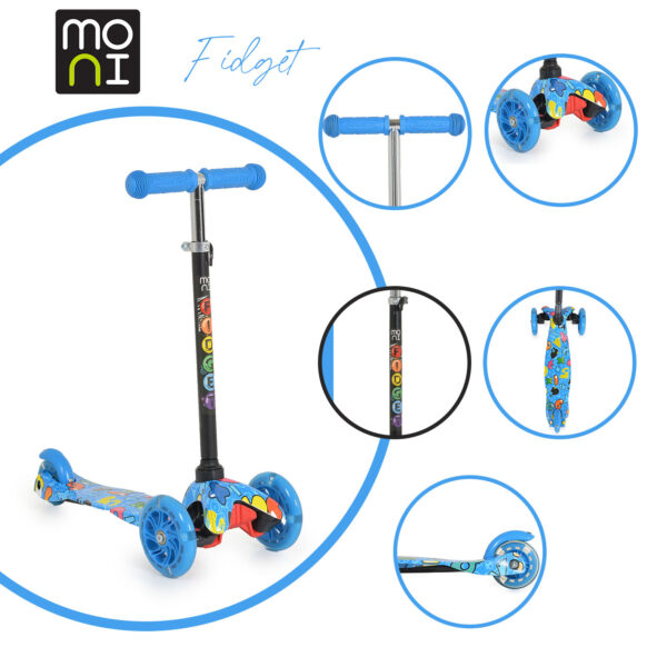 Σκούτερ Byox Fidget Blue 3+