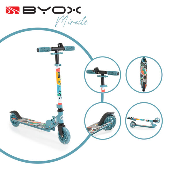 Σκούτερ Byox Miracle Blue 3+