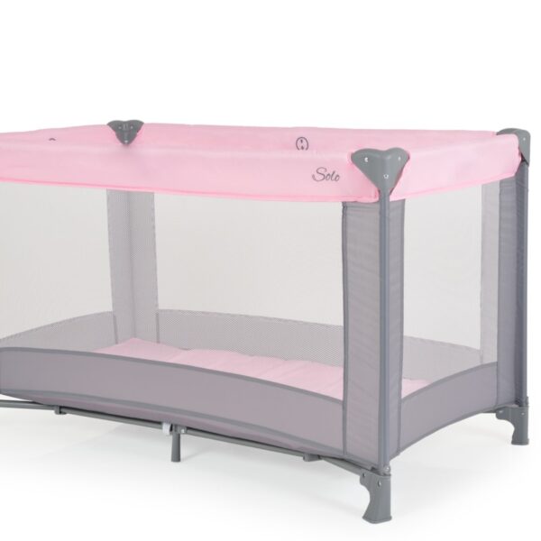 Παρκοκρέβατο Moni Solo 1 Επίπεδο Pink