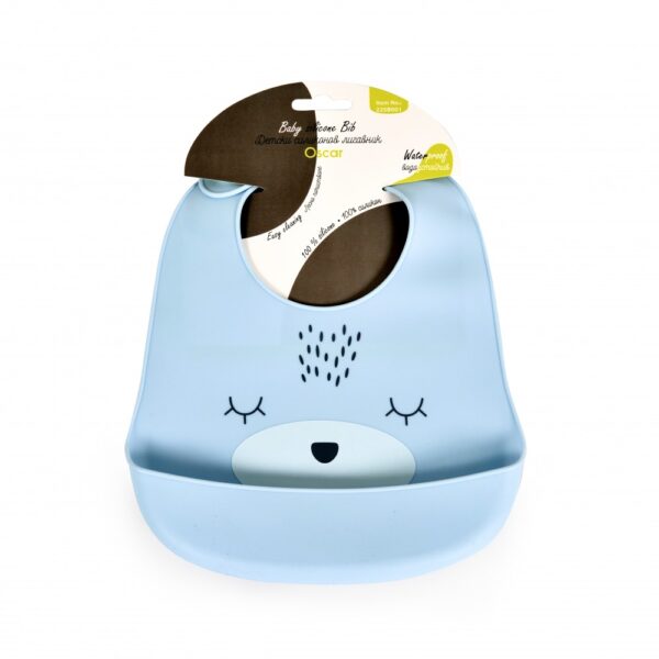 Σαλιάρα Σιλικόνης Cangaroo Oscar Blue