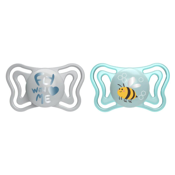 Πιπίλα Chicco Physio Light Σιέλ 2-6m (2τεμ.)