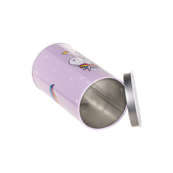 Zmart Μεταλλικός Κουμπαράς Unicorn Blue 15,5 x 8 εκ.