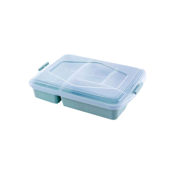 ZMART Lunchbox Δοχείο Φαγητού με Χωρίσματα 1500ml Blue