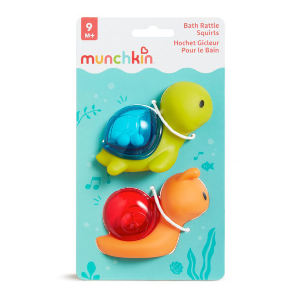 Παιχνίδι Μπάνιου Munchkin Bath Rattle Squirts 2 Pack 9m+