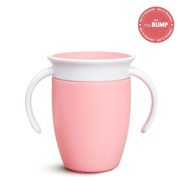 Εκπαιδευτικό Ποτηράκι Munchkin Miracle 360 Trainer Cup Ροζ