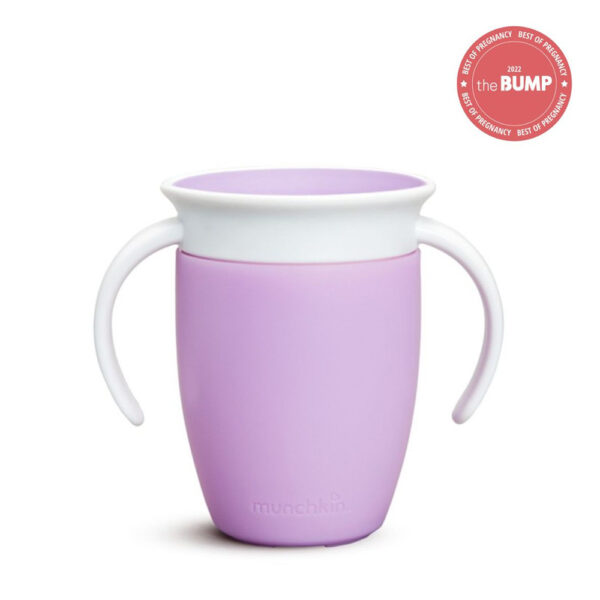 Εκπαιδευτικό Ποτηράκι Munchkin Miracle 360 Trainer Cup Μωβ