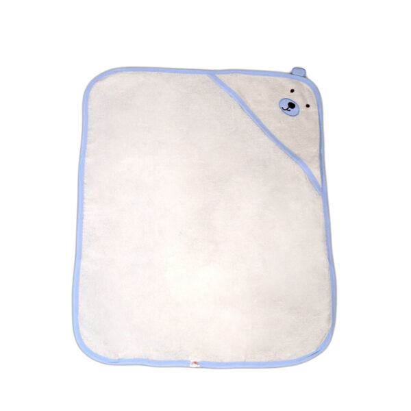 Βρεφικό Μπουρνούζι με Κουκούλα Cangaroo Baloo 90/70 Blue