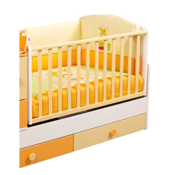 Σετ Πάντα Πάπλωμα Motherbaby Καμηλοπάρδαλη πορτοκαλί