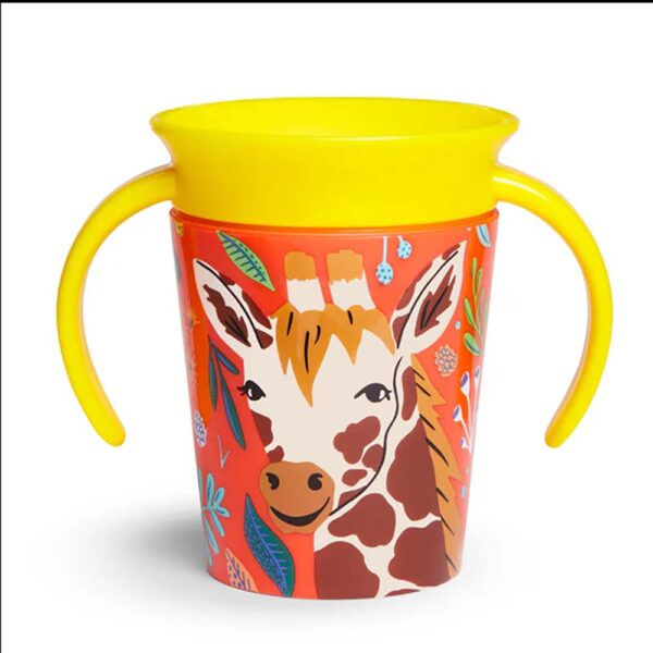 Εκπαιδευτικό Ποτηράκι Munchkin Miracle 360 Trainer Cup Munchkin 177ml Giraffe