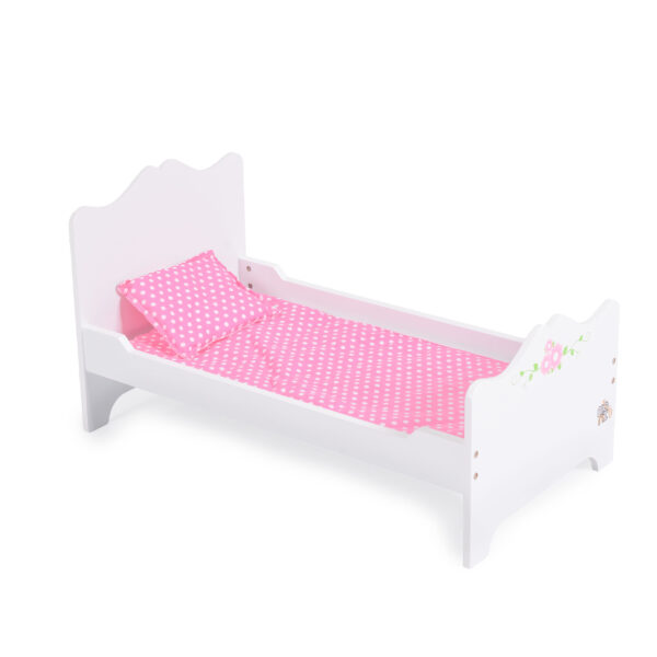 Ξύλινο Κρεβάτι Κούκλας Moni Toys PH12B019 36m+