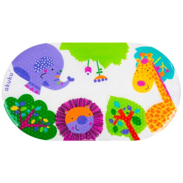 Αντιολισθητικό Χαλάκι Μπάνιου Akuku Ζώα της Ζούγκλας
