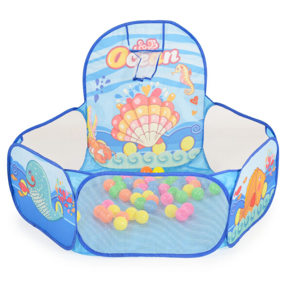 Μπαλοπισίνα Moni με Μπασκέτα και 50 Μπάλες J1234