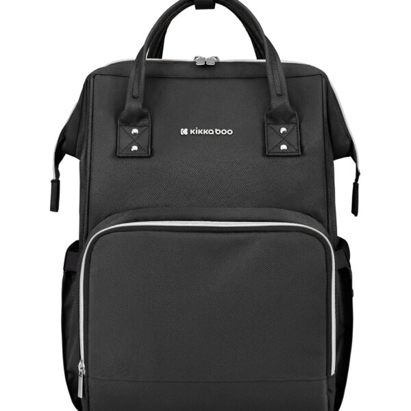 Τσάντα Kikkaboo Siena Black & Silver