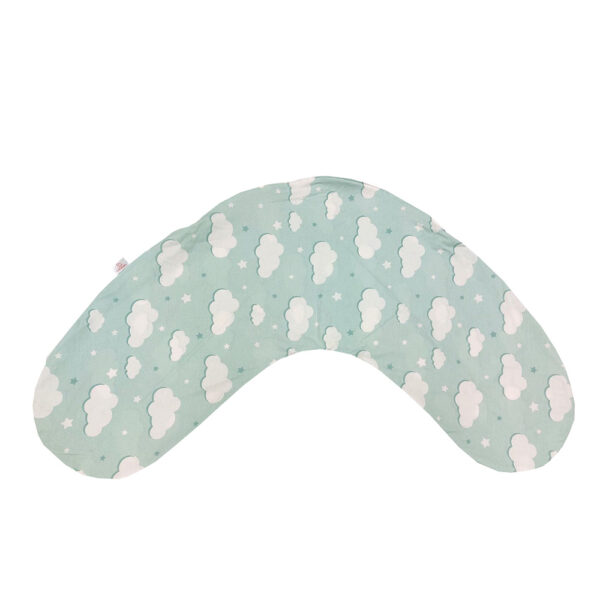Θήκη για Μαξιλάρι Θηλασμού Motherbaby Σύννεφα Μέντα