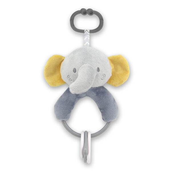 Κρεμαστό Παιχνίδι Lorelli Rattle Figures Elephant Grey Natural 0m+