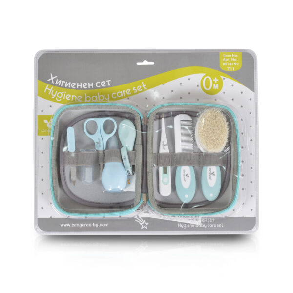 Σετ Περιποίησης Νυχιών Cangaroo Hygiene Βaby Care Set Blue