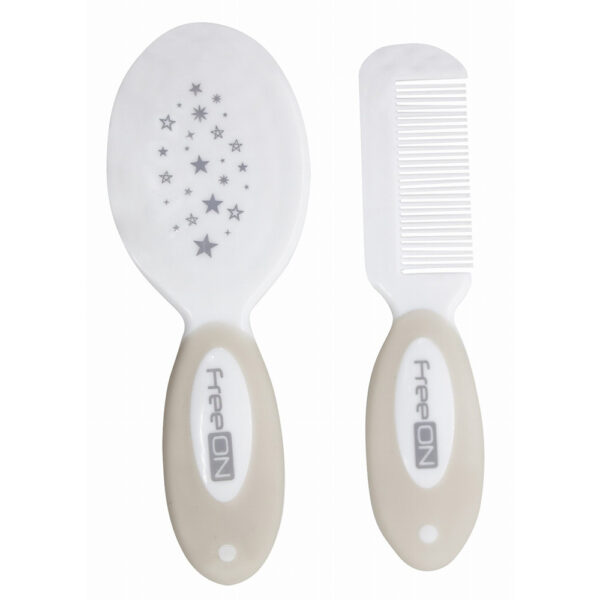 FreeOn Βρεφικό Σετ με Βούρτσα και Χτένα Μωρού